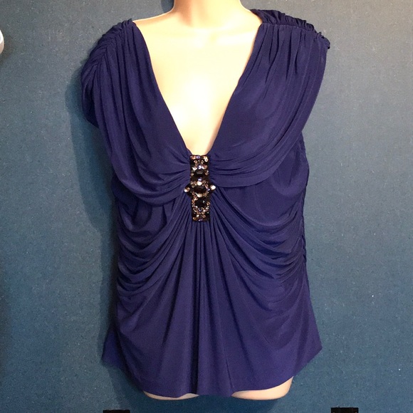 Alex Evenings Tops - Alex Evenings top-size 1x